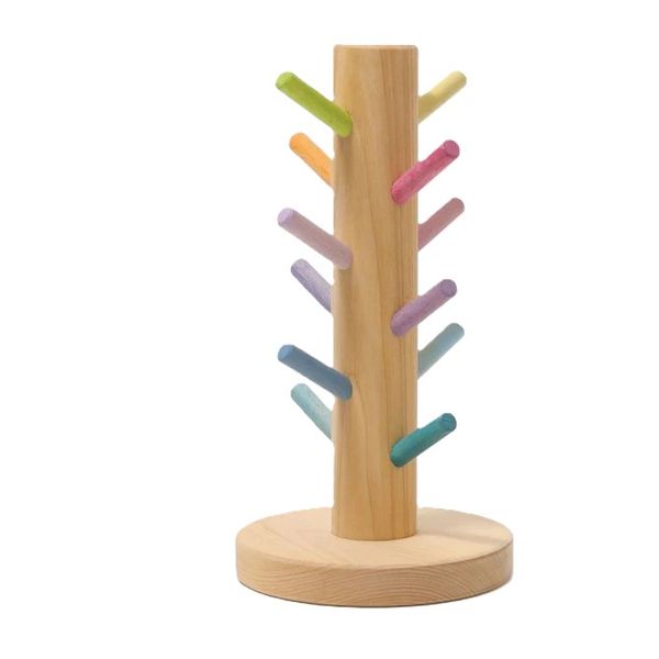 Grimm's Sorting Helper Building Rings Pastel