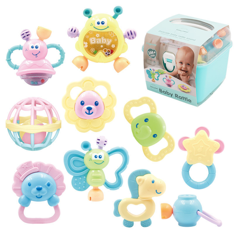 Baby Teething Toys Set - 10 Pieces Image