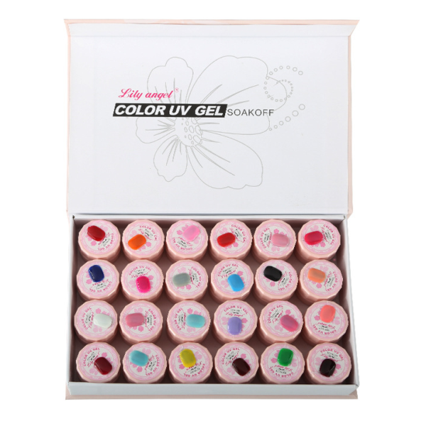 7DNO - SOAKOFF Nail UV GEL - 24 Color