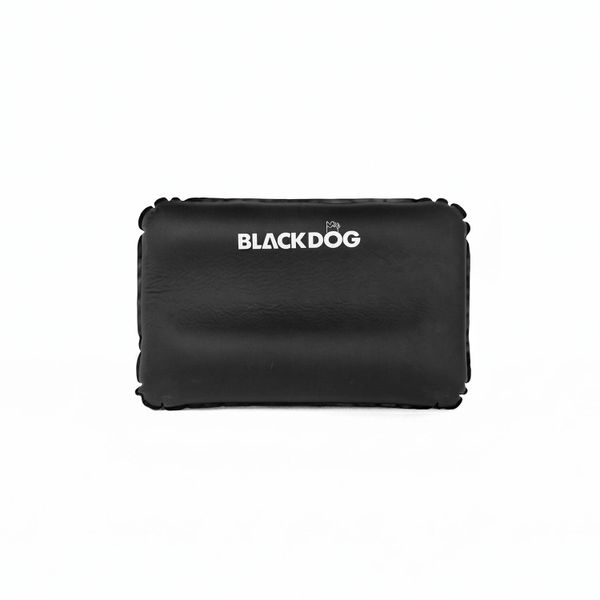 Black Dog Inflatable Foam Pillow