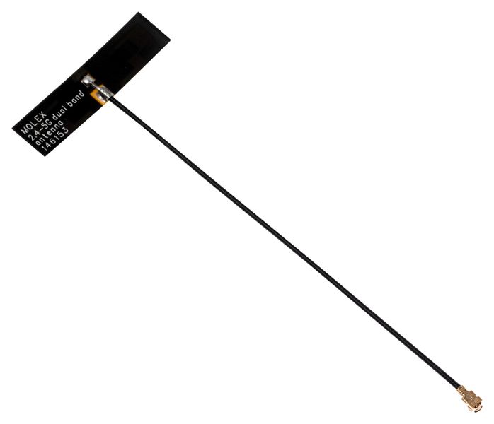 Molex (146153-0050) Antenna, WiFi, 4.9 GHz to 5.93 GHz