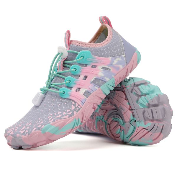Quick Dry Water Shoes for Men &amp; Women - Aqua Barefoot Swim Shoes for Beach