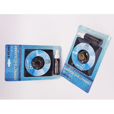 SiRCONY DVD/ CD DISK CLEANER WITH SOLUTION Image