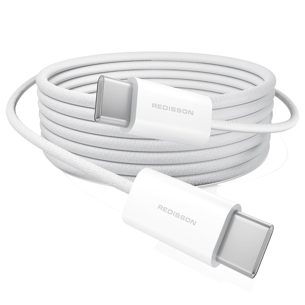 1.5m TYPE-C to TYPE-C Cellphone Cables Nylon Braided Fast Charging Cable