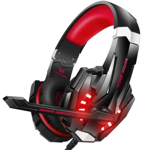 KOTION Gaming Headset Gold Plated 3.5MM 4-Pin Plug With Mic- G9000
