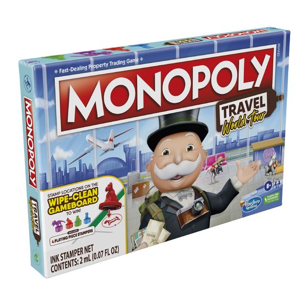 Monopoly Travel World Tour Board Game