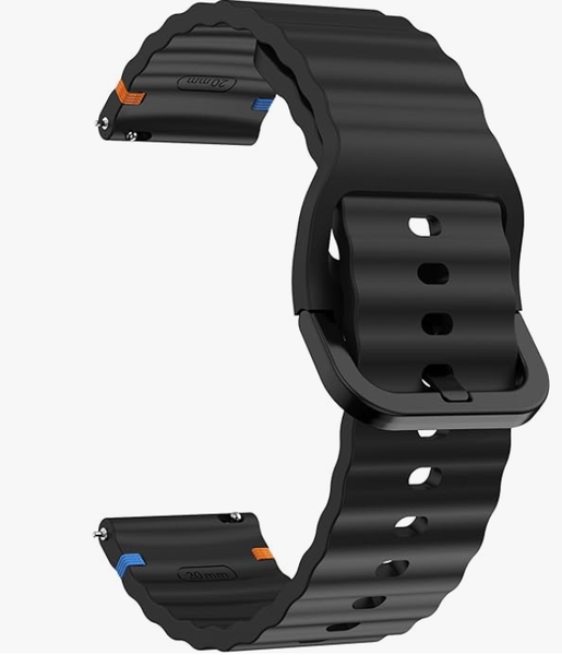 Soft Silicone Watch Band 22mm 20mm Quick Release Watch Strap for Women And Men