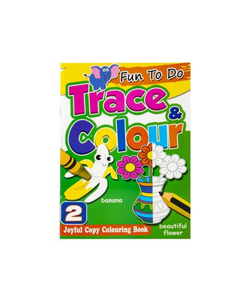 Colouring &amp; Trace Activity Book 2 x 3
