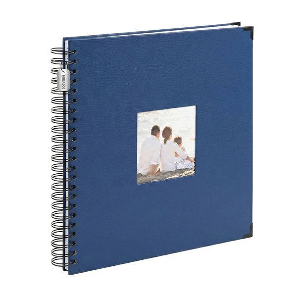 MIkaco 12-inch DIY Self-Adhesive Scrapbook Photo Album - 25 Sheets/50 Pages