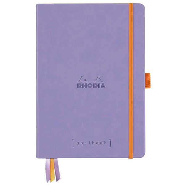 Rhodiarama A5 Hardcover Goalbook, Iris