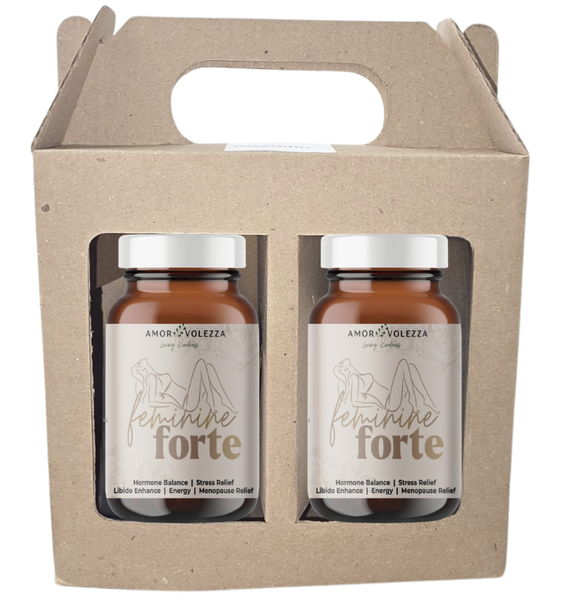 2 Pack Combo Feminine Forte 60 Capsules