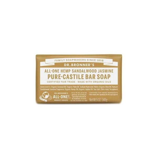 Pure Castile Soap Bar Sandalwood Jasmine