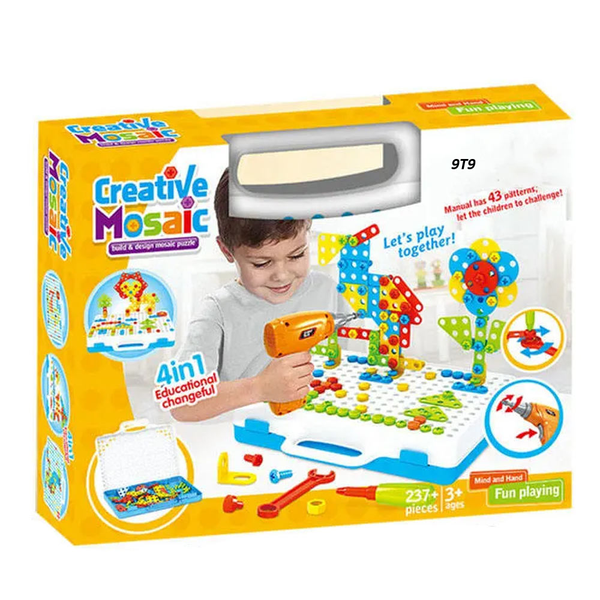 Piece Creative Puzzle - DIY Construction Toy
