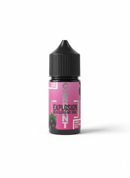 Explosion Nic Salt 50mg 30ml - Blackcurrant Juice