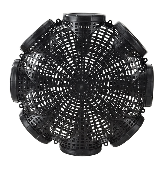 Camping Fishing Portable Multifunctional 8 Point Entry Crab Trap (31cm)
