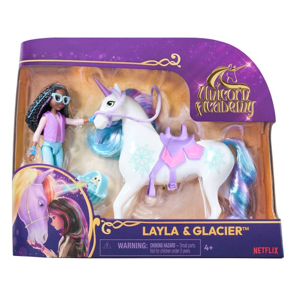 Unicorn Academy Small Doll With Unicorn