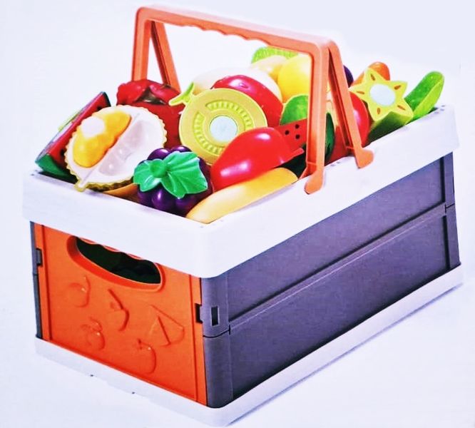 Kids Folded Farmers Market Produce Basket