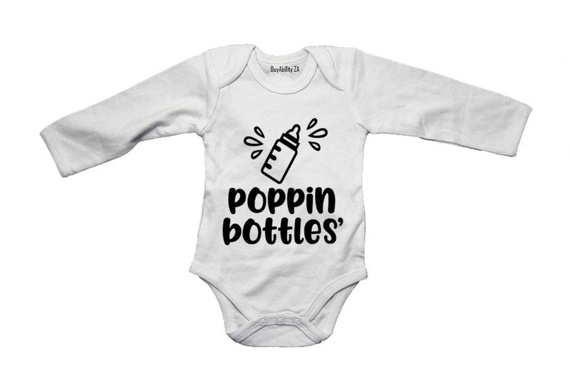 Poppin' Bottles - Baby Grow