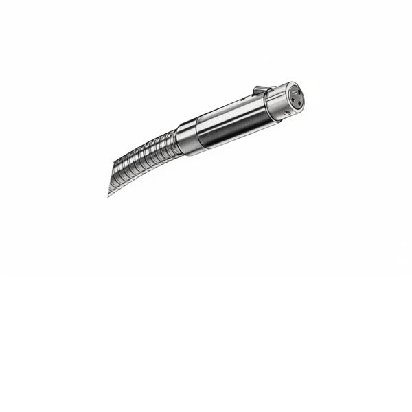 XLR-P3F 3-Pin Female XLR Panel Mount Chassis Connector