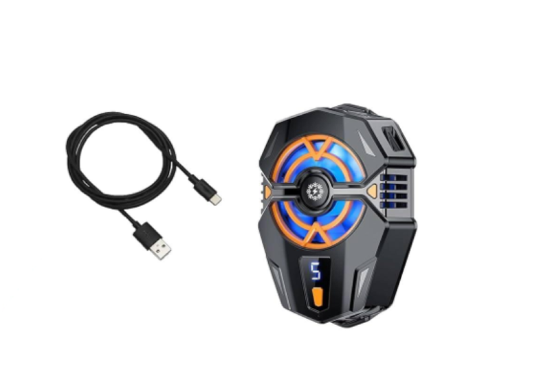 Portable 3-Speed Ultra Quiet Fast Cooling Mobile Phone Cooler Fan