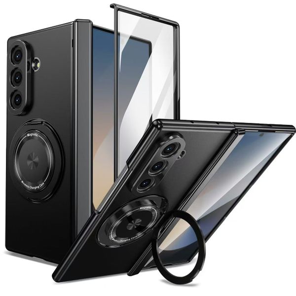 Compatible with Samsung Galaxy Z Fold3/4/5/6/7 360 Stand Phone Case