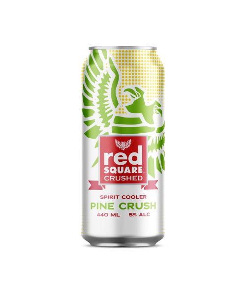 Red Square Crushed Pine Crush Spirit Cooler - 24 x 440 ml Case