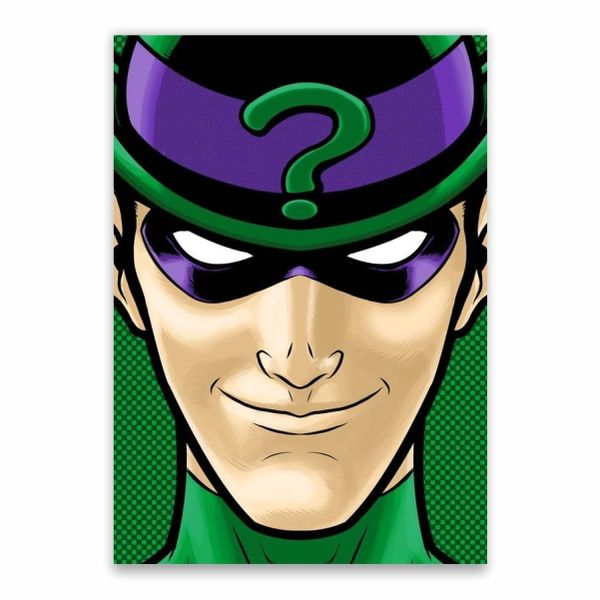 The Riddler Portrait Poster - A1