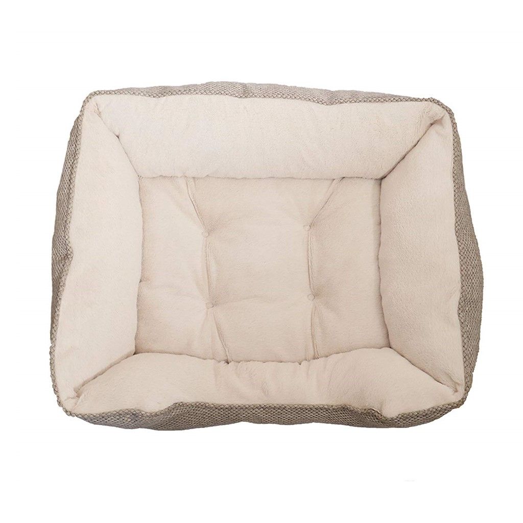 Perfect Pets Estonia Truffle Square Dog Bed Oatmeal Shop Today
