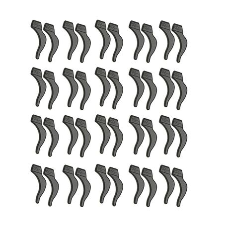 20 Pairs Eyeglass Ear Grips Eye Glasses Ear Hook Eyeglasses Anti-slip Holder Image