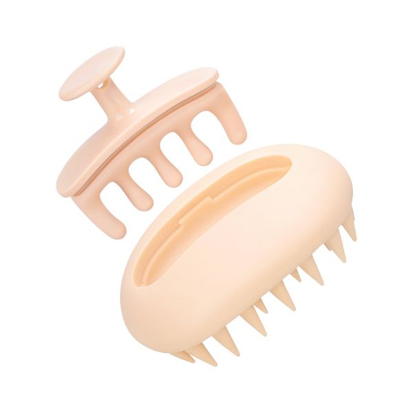 2-in-1 Massage &amp; Scalp Care Tool - Beige