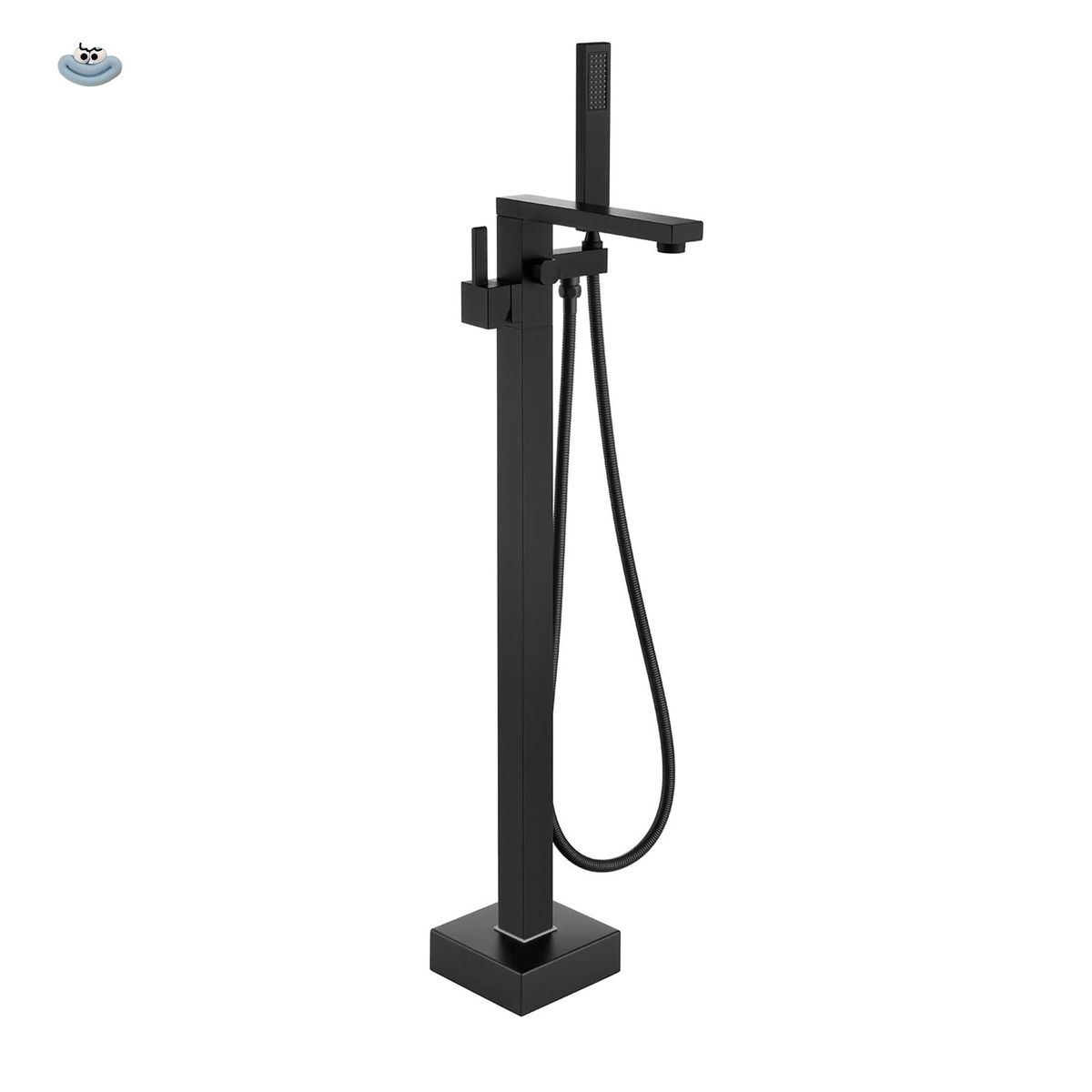 Free Standing Bath Mixer Durable And Rust-free-Square Style