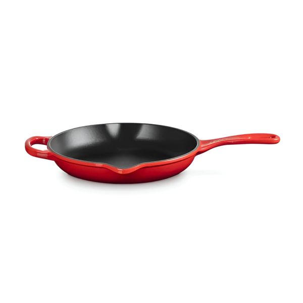 Frying Pan with Helper Handle - Dual Pouring Lips