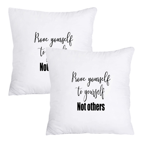 Scatter Cushion Cover Set - Prove Yourself To Yourself, Not Others