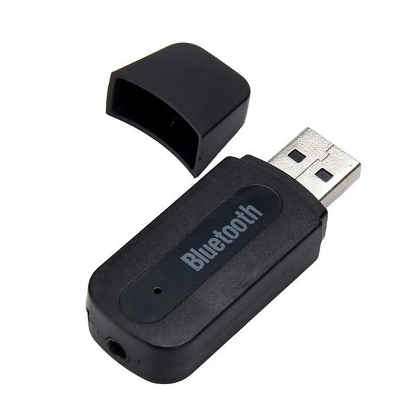 Wireless Bluetooth 2.0 Car Music Adapter PC Speaker AUX USB