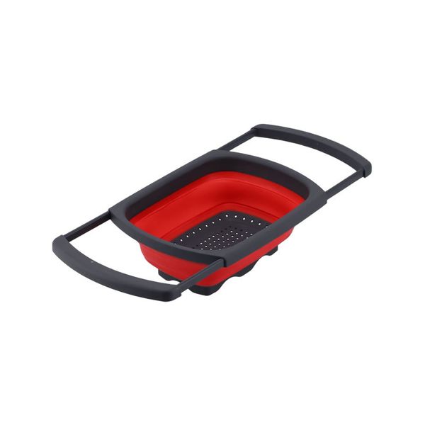 Collapsible Colander Basket With Handle Kitchen F28-8-650