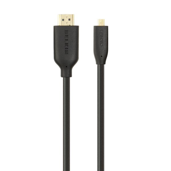 Belkin Micro HDMI Cable High Speed with Ethernet 3m - Gold Connector