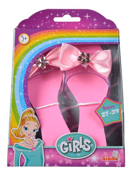 Steffi Love Girls Shoes with Ribbon Pink