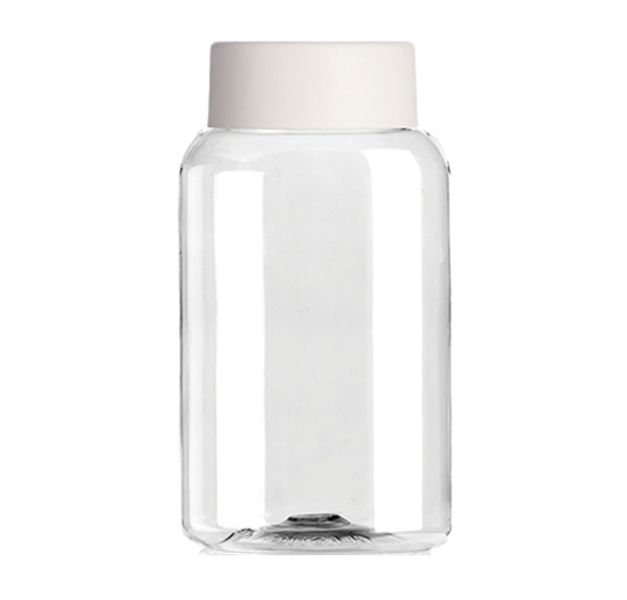 Ointment Jar Clear 100g Screw On Cap 50's