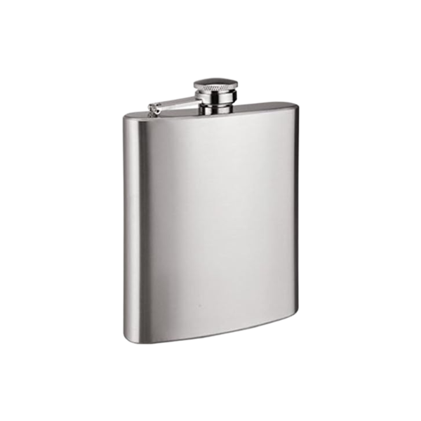 240ml Travel Size Lightweight 8oz Compact Stainless Steel Hip Flask