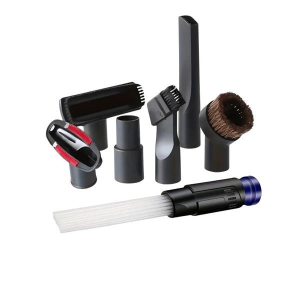 8-in-1 Vacuum Cleaner Attachment Set - Universal Cleaning Nozzle Kit