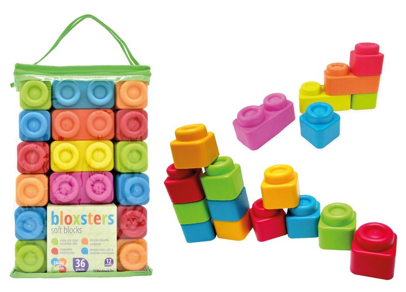 Large - Soft Building Blocks Set (36 Piece)