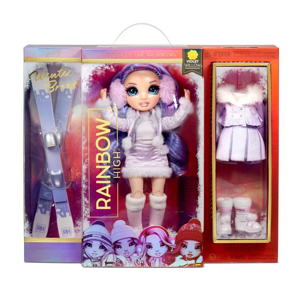 Rainbow High Winter Break Fashion Doll Violet Willow 57480