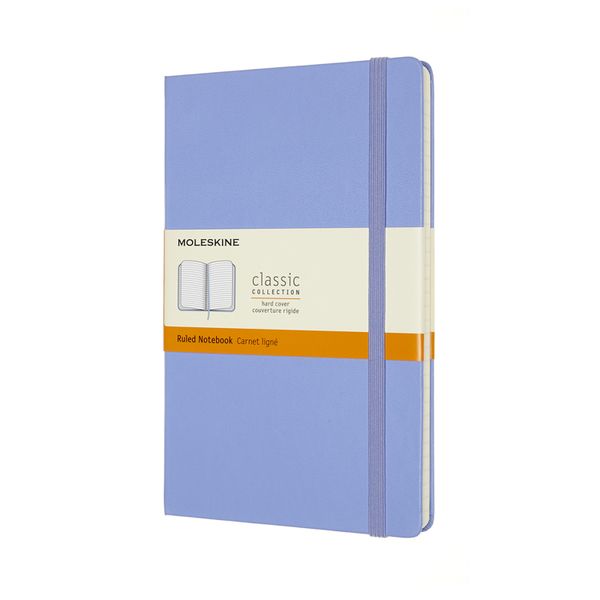 Moleskine Classic Hydrangea Blue Large Ruled Notebook
