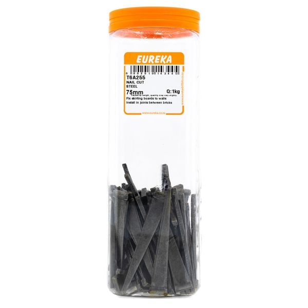 EUREKA Cut Steel Nail 75mm Q:1kg T6A255
