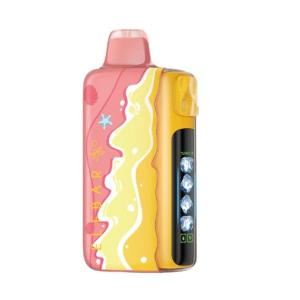 Elf Bar 25K Puffs Disposable Vape-Ice King Summer Edition-Watermelon Peach