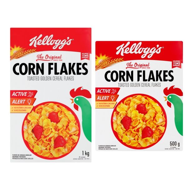 Kellogg's Corn Flakes Original (1Kg &amp; 500g)