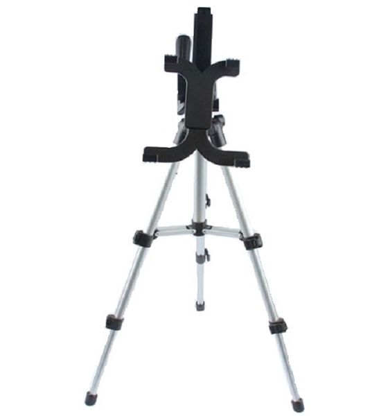 Tuff-Luv 1 Meter Tripod Stand for 7-13 inch tablet - Silver