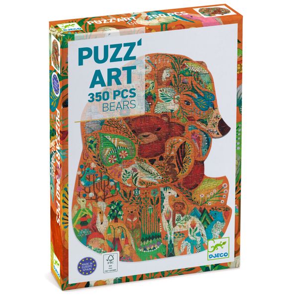 Djeco Puzz Art Puzzle - Bears - 350 Piece
