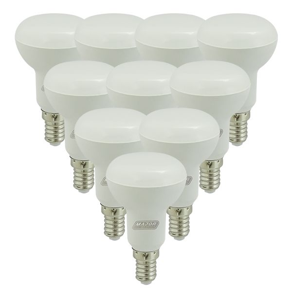 Major Tech R50 LED 5W Lamp, Pack of 10 (LR50E14-5)