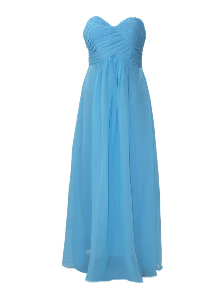 Sweetheart Strapless A-line Evening Bridesmaid Dress | Shop Today. Get ...